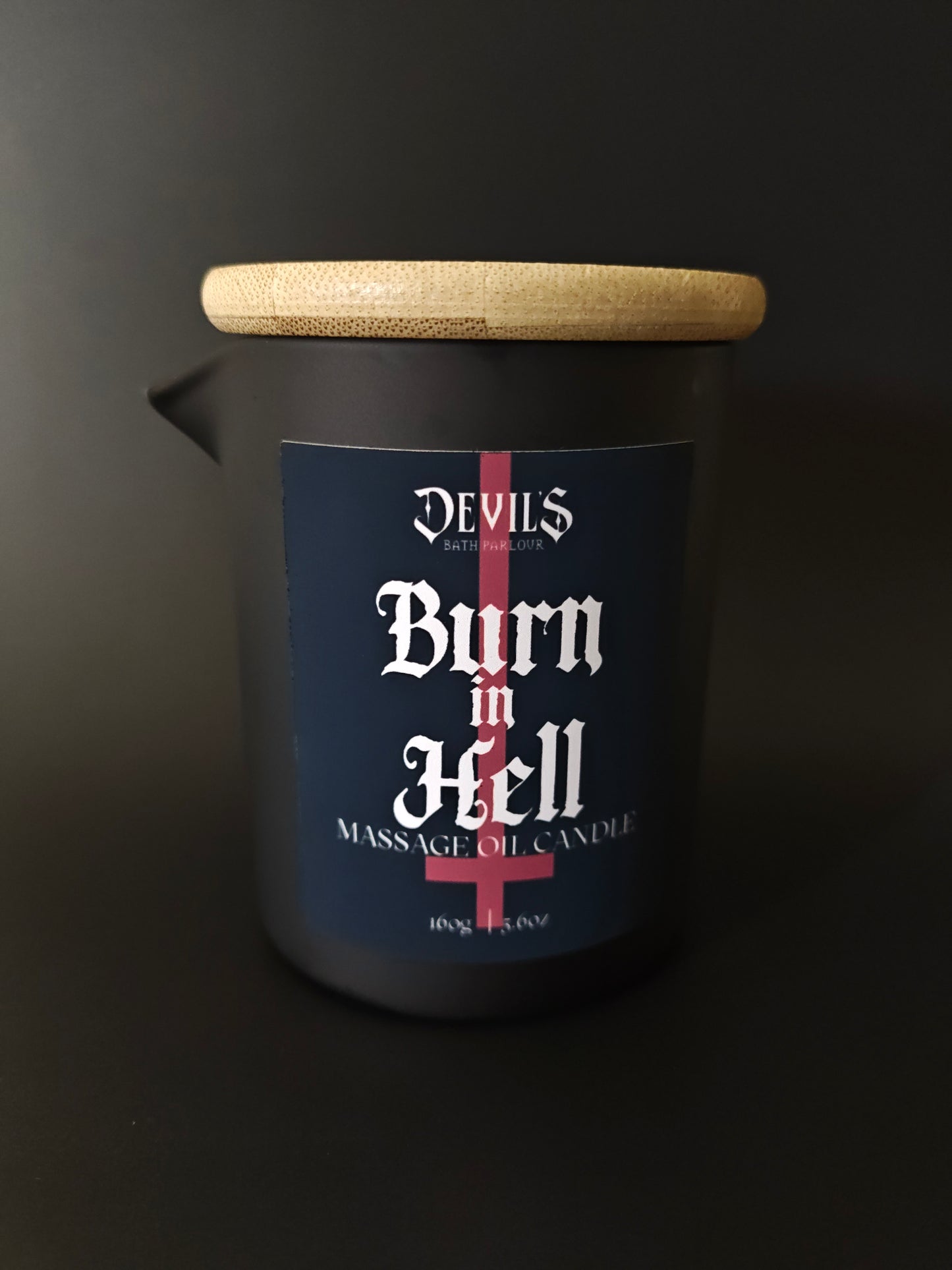 Burn in Hell : Massage Oil Candle image 0